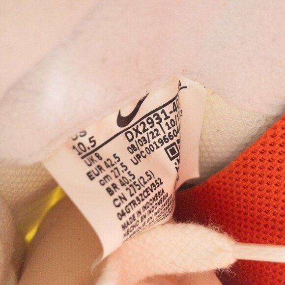 Nike Waffle Debut vintage trainers in summit white and game royal SZ 10.5 - Picture 5 of 15